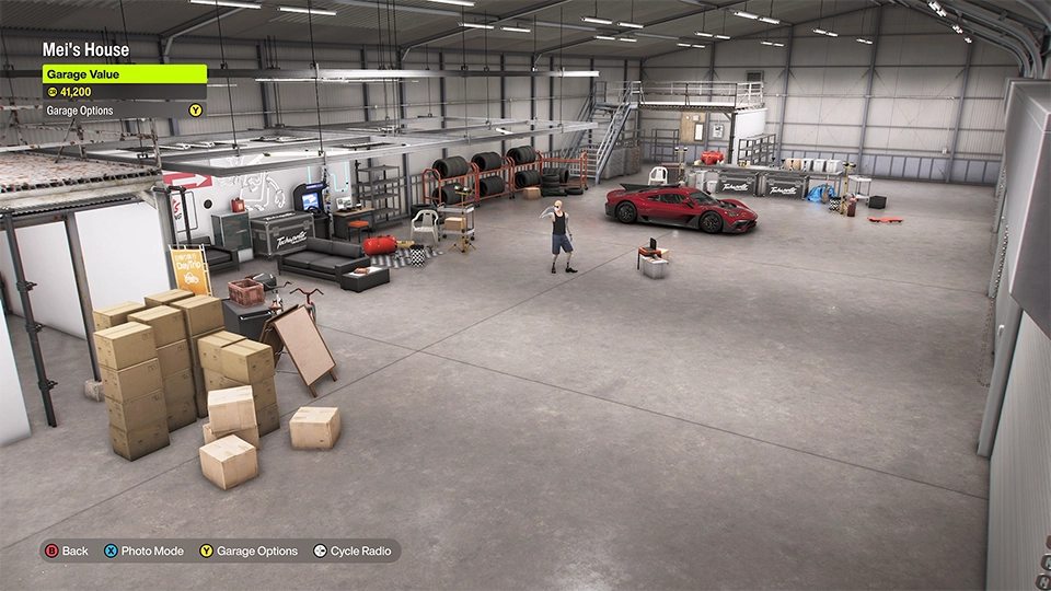 Maison de Mei — garage 1