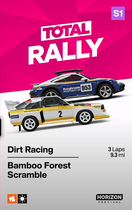 Bamboo Forest Scramble race details