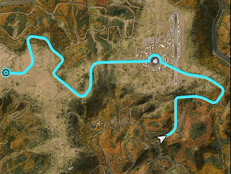 Festival Sprint track layout