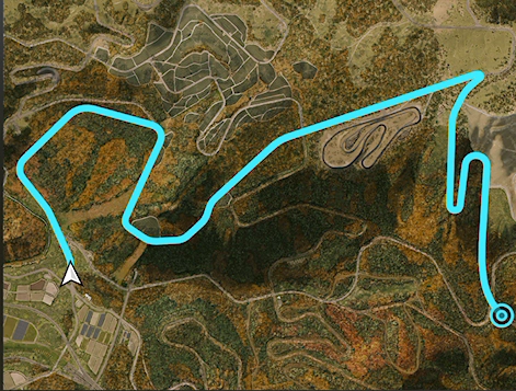 Hokubu Ascent Street Race track layout