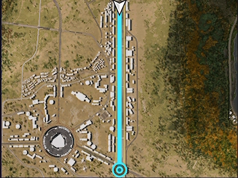 Horizon Festival Drag Strip track layout