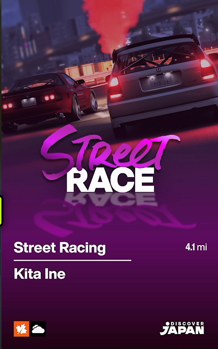 Kita Ine Street Race race details