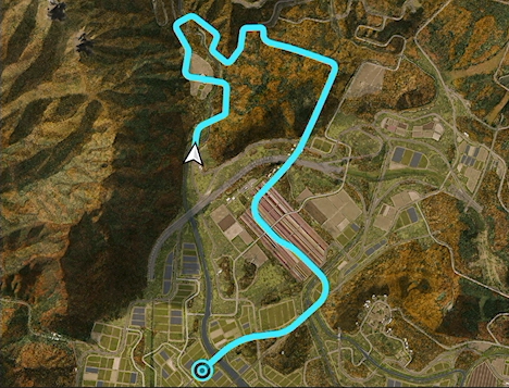 Nachi Run Street Race track layout