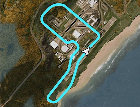 Nangan Cross Country Circuit track layout