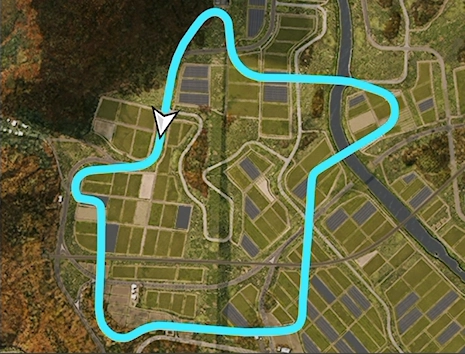 Oka Cross Country Circuit track layout