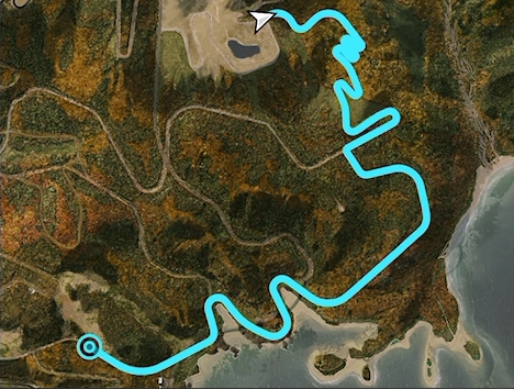 Okishinaimura Run Street Race track layout