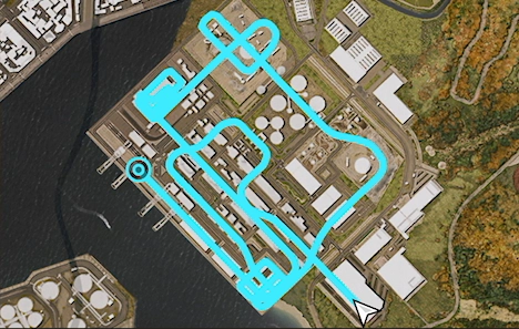 Pier Pressure track layout