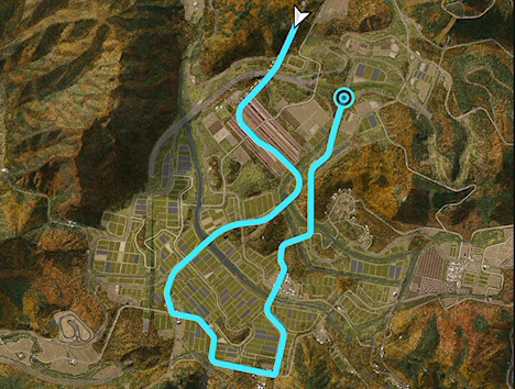 Shikisai Sprint track layout