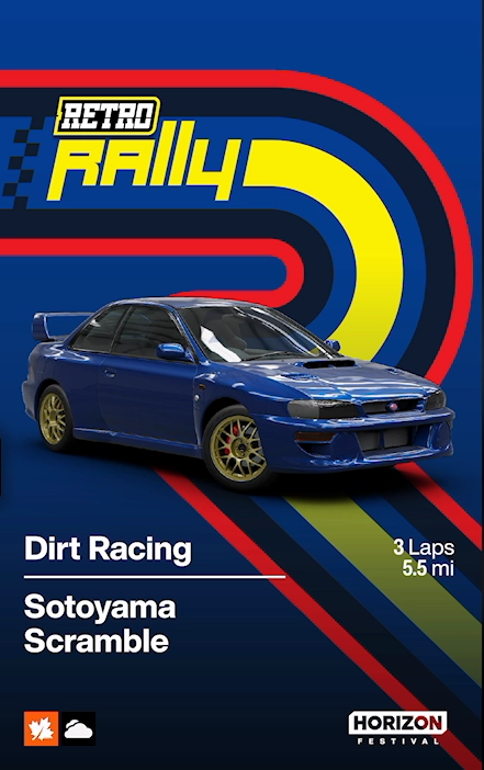 Sotoyama Scramble race details
