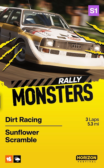 Sunflower Scramble race details