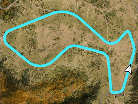Taiyaki Scramble track layout